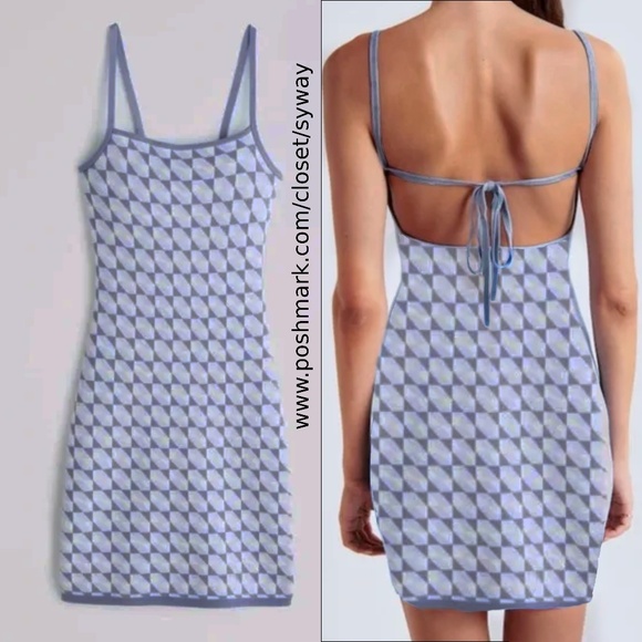 Abercrombie & Fitch Open Back Knit Tank Mini Dress - Picture 2 of 12